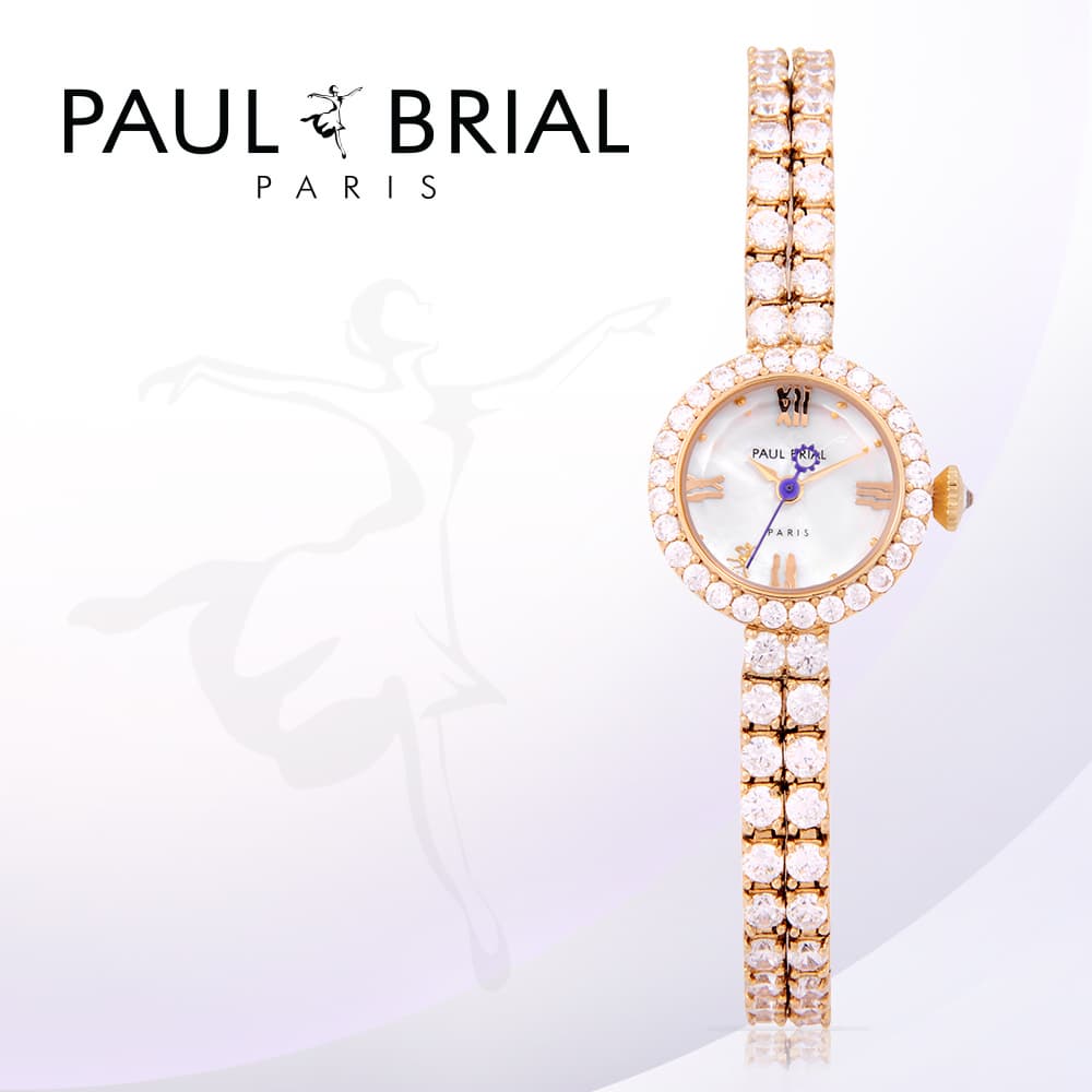 PAUL BRIAL Luxury Ladies Jewelry Watch Korea made Design